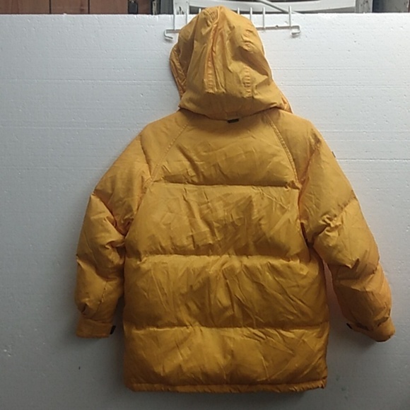 GAP Winter Coat size XL (12) Yellow 70% Down 30% Feathers - Picture 5 of 14